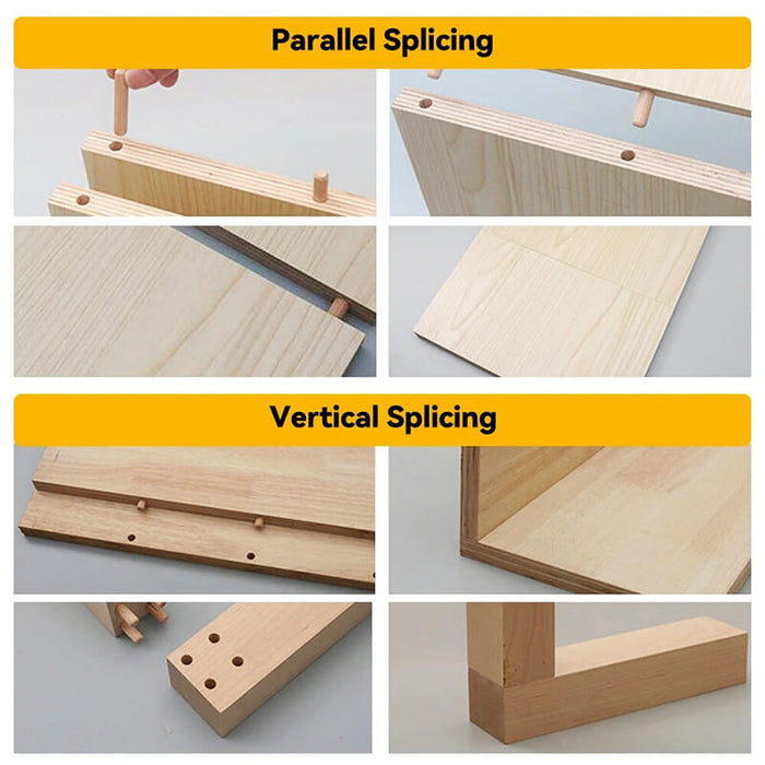 Levoite Best Precision Doweling Jig Kit for Furniture Connecting