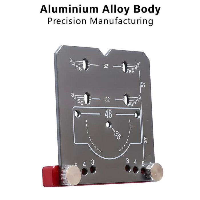 Levoite™ Concealed Hinge Template Jig Cabinet Hinge Drilling Template