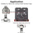 Levoite™ Concealed Hinge Template Jig Cabinet Hinge Drilling Template