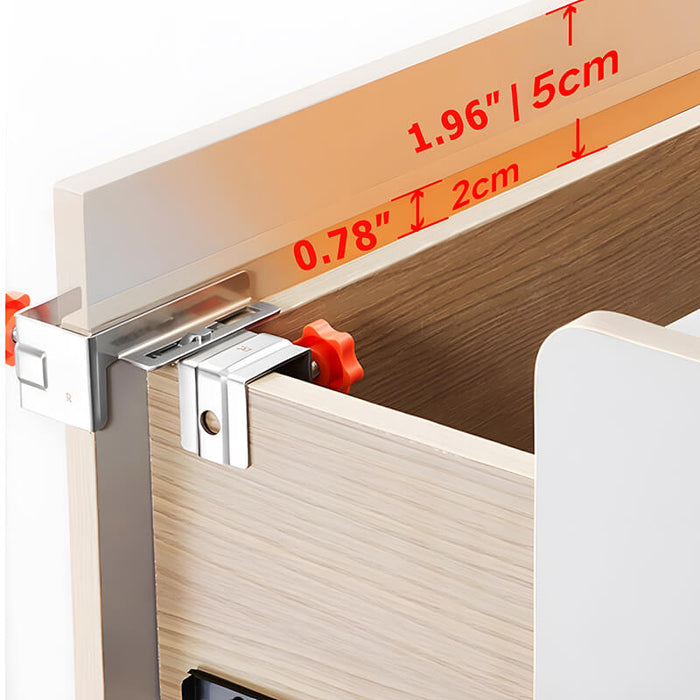 Levoite™ Drawer Front Clamps Mounting Jig Tool