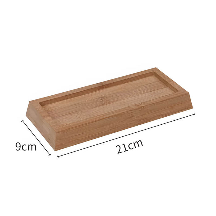 Sharpening Stone Non-Slip Bamboo Base