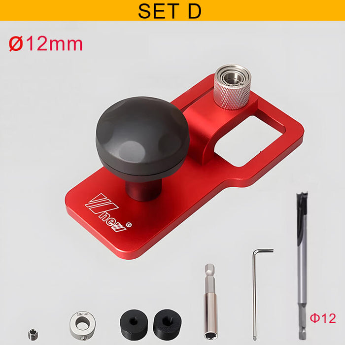 Precision Vertical Drill Guide Jig & Bench Dog Hole Drilling Jig