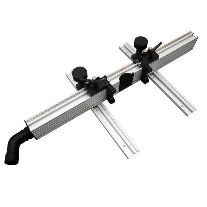 Levoite Drill Press Fence with Dust Collection