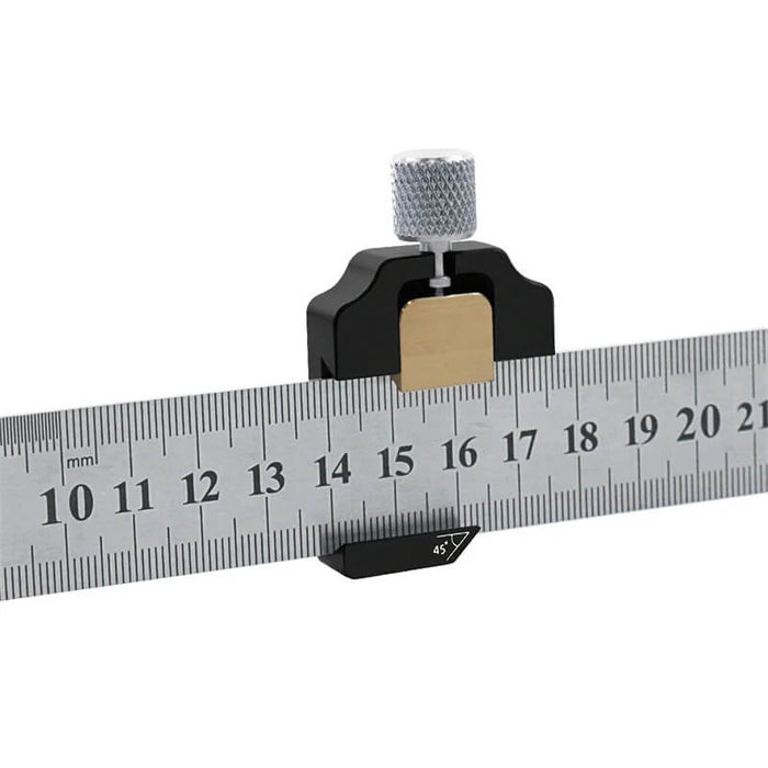 Levoite™ Ruler Stop with  12" Steel Ruler