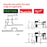 Folding Guide Rail Clamp HONGDUI HD30-GD7N