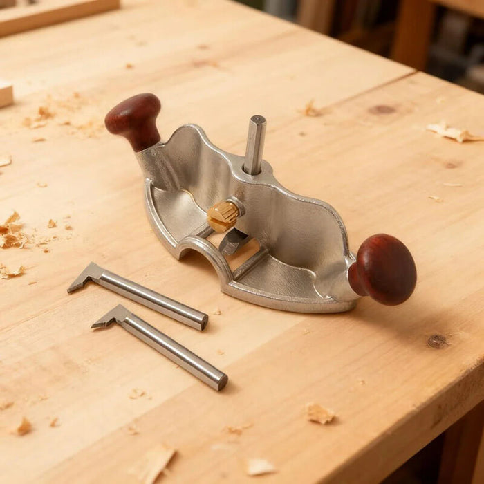 Luban® Small Router Plane with Three Blades