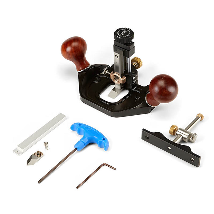 KM-17 Pro Router Plane With Fine Adjustment Knob for Woodworking