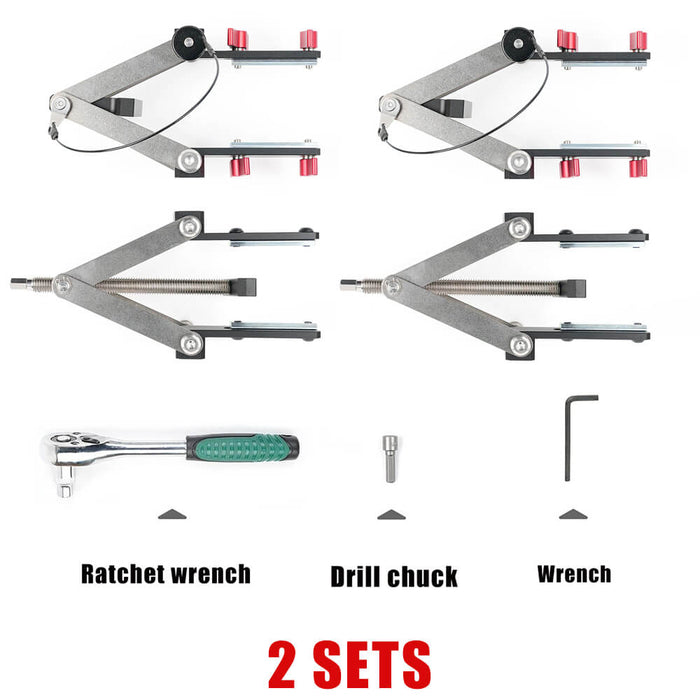 Levoite™ Panel Clamps 4-Way Panel Clamps for Glue-Ups