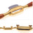 Luban® Spokeshave Brass - Rount Sole  & Flat Spokeshave