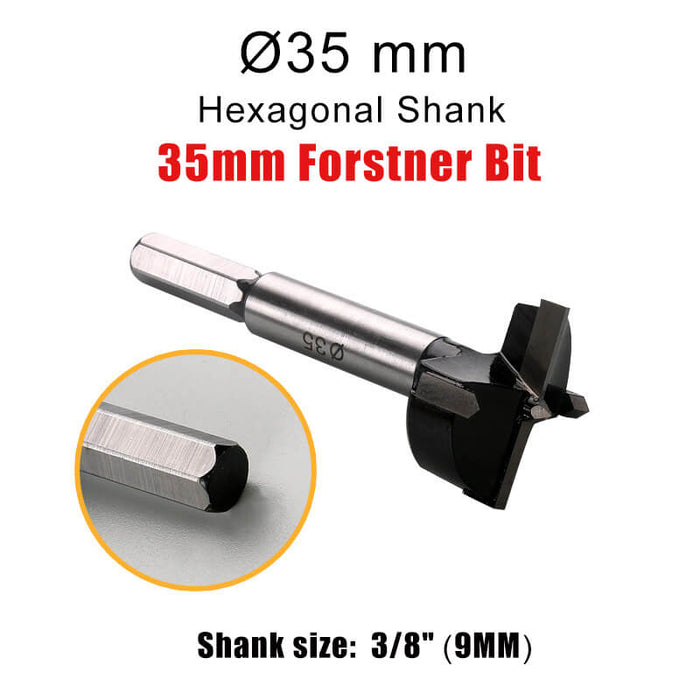 Levoite Hinge Cutter 35mm Forstner Bit for Hinge