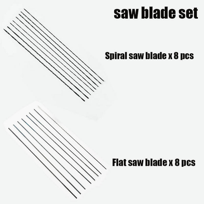 Aluminum Concept Fret Saws with Lever Tension & Swivel Clamps