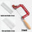 Aluminum Concept Fret Saws with Lever Tension & Swivel Clamps