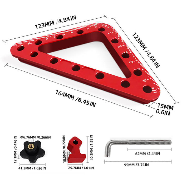 Levoite™ Precision Clamping Squares Corner Clamp Right Angle Clamp