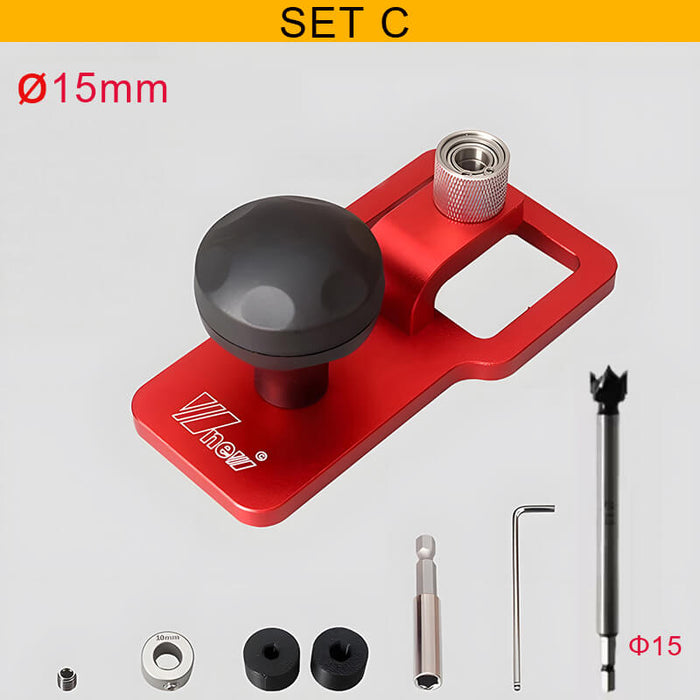 Precision Vertical Drill Guide Jig & Bench Dog Hole Drilling Jig