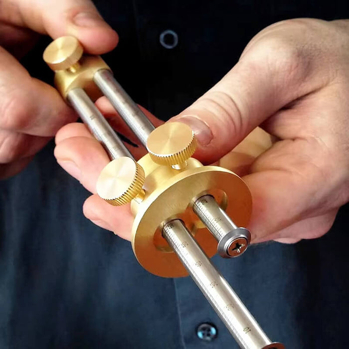 Levoite Brass Wheel Marking Gauge