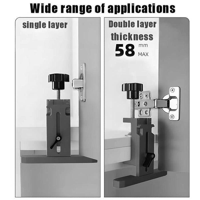Levoite™ Cabinet Door Mounting Jig Installation Positioner Tools