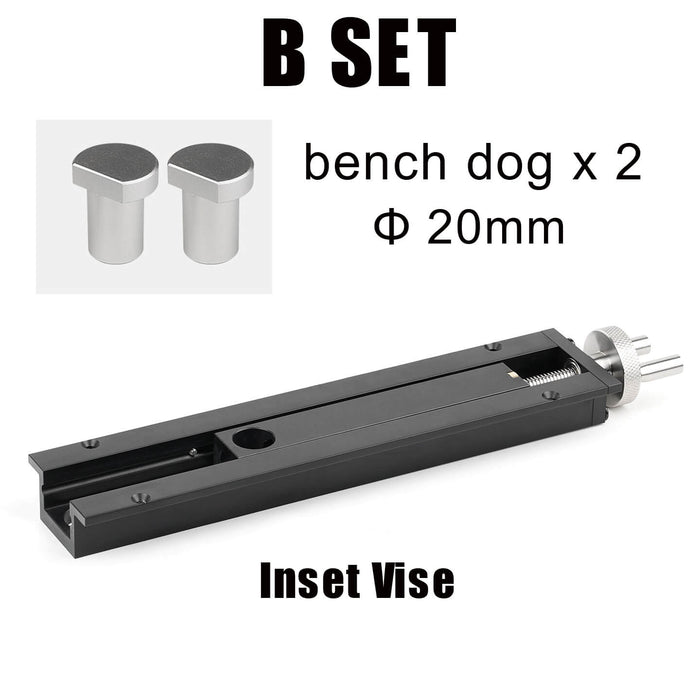 Levoite™ Inset Vise Inset Tail Vise for Woodworking