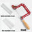 Aluminum Concept Fret Saws with Lever Tension & Swivel Clamps