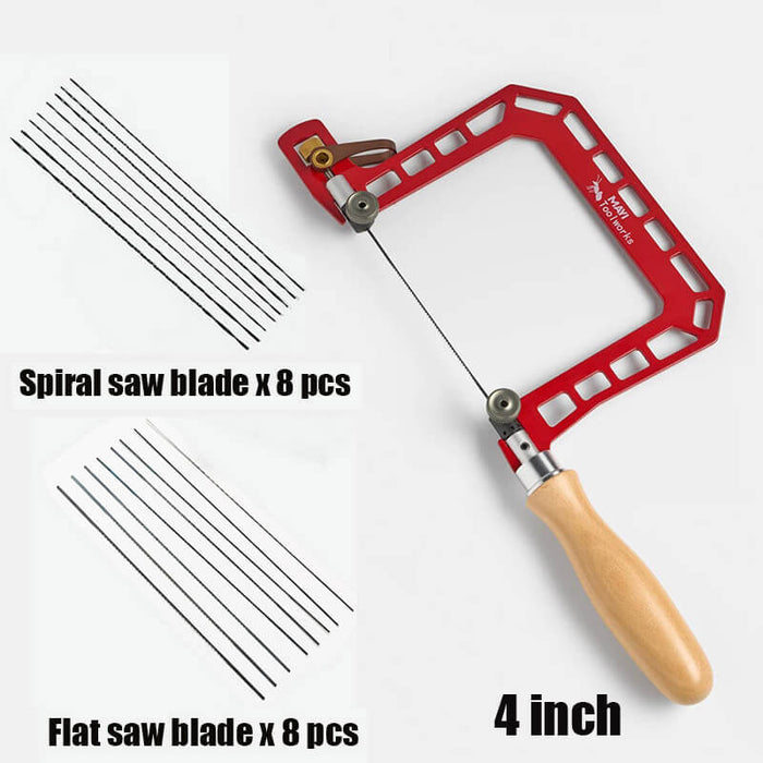 Aluminum Concept Fret Saws with Lever Tension & Swivel Clamps