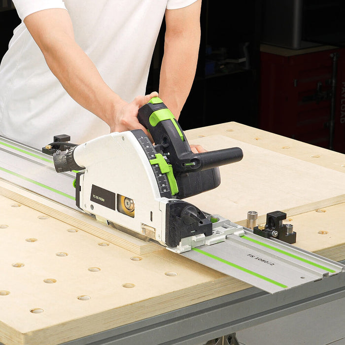 Track Saw Guide Rail Flip Clamp for Festool and Makita Guide Rails