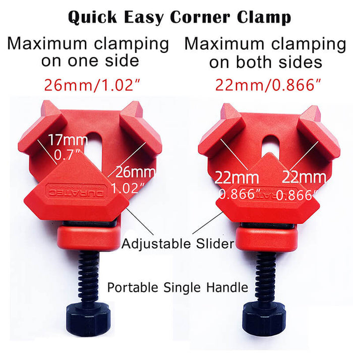 Levoite Wood Corner Clamp Cabinet and Box Clamp 90 Degree Clamp