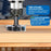Levoite™ Flattening Router Bits - Carbide Insert 4-Flute Spoilboard Router Bits