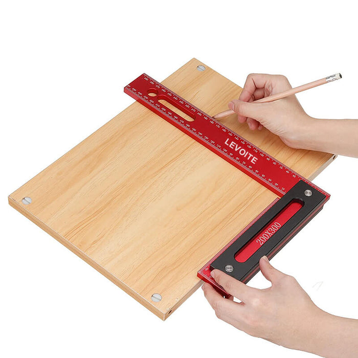 Precision Woodworking Square for Carpenter 12 and 24 inch