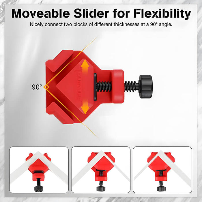 Levoite Precision Cabinet and Box Clamp Corner Clamp for Woodworking