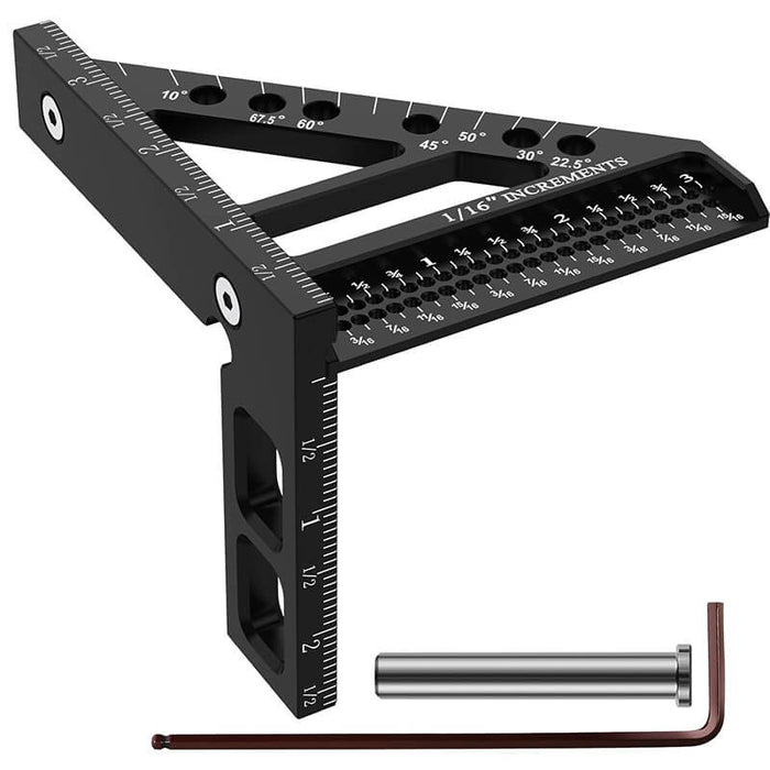 Levoite 3D Multi-Angle Marking Square for Woodworking