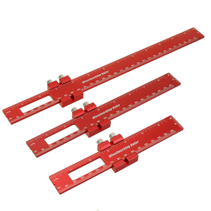 Levoite™ Precision Woodworking Pocket Ruler Set