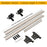 Wnew Best Track Saw Parallel Rail Guide System for Makita and Festool Guide Rails levoite