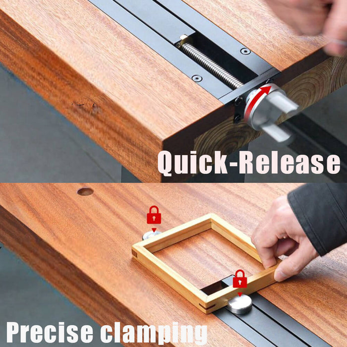 Levoite™ Inset Vise Inset Tail Vise for Woodworking