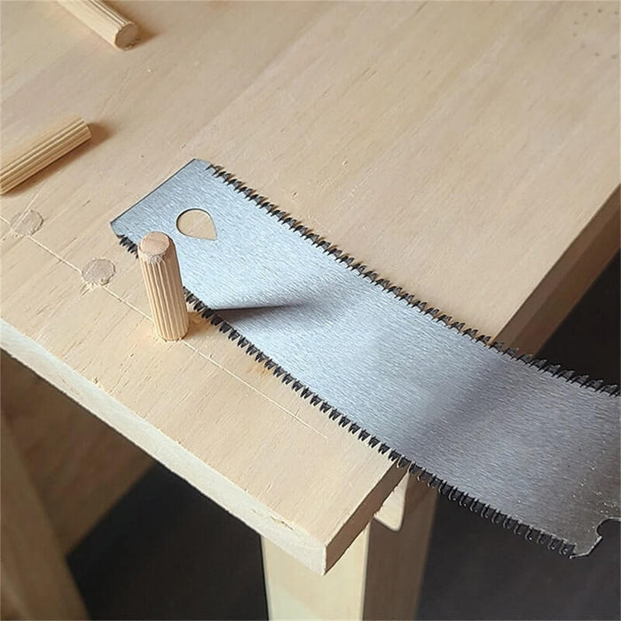 Japanese Style Pull Saw Hand Saw 6 Inch Double Edge Flush Cut Saw for Woodworking tools