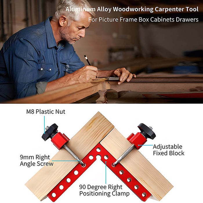 Levoite Clamping Square Corner Clamp for Woodworking