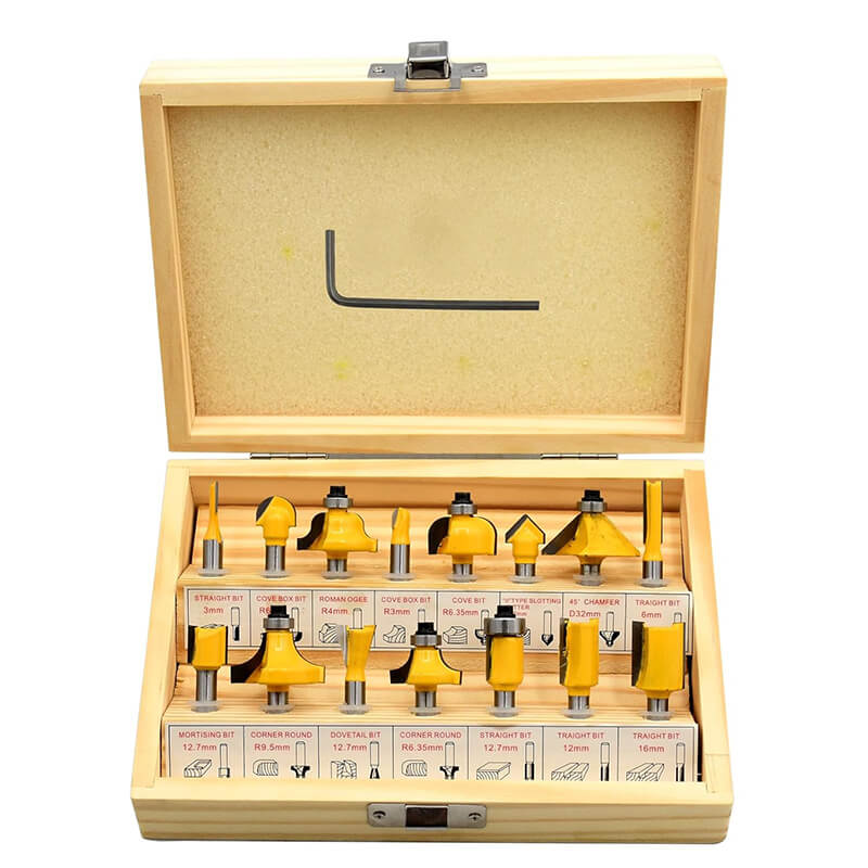 Levoite Router Bit Sets 1/2 Shank and 1/4 Shank