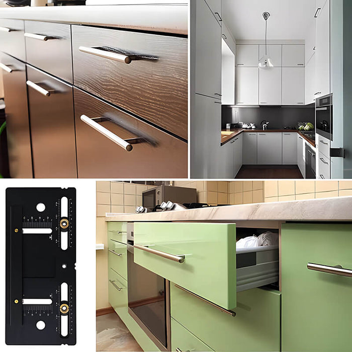 Levoite™ Cabinet Hardware Template for Handle and Knob