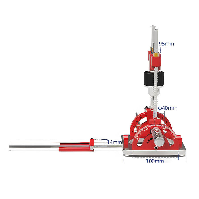 Precision Multi Angle Drill Guide AutoAngle Adjustable Drill Guide