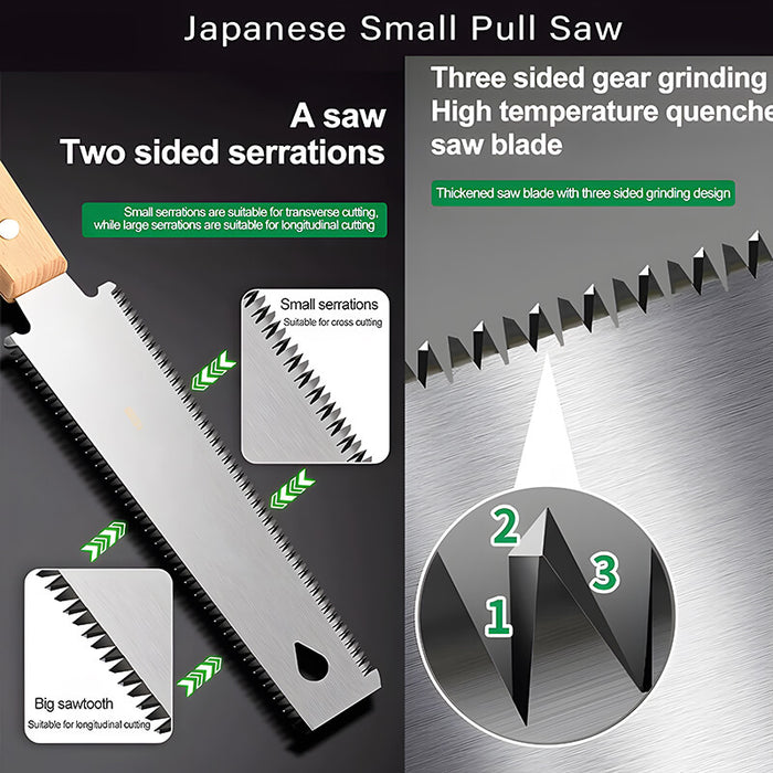 Japanese Style Pull Saw Flush Cut Saw - Fine Woodworking