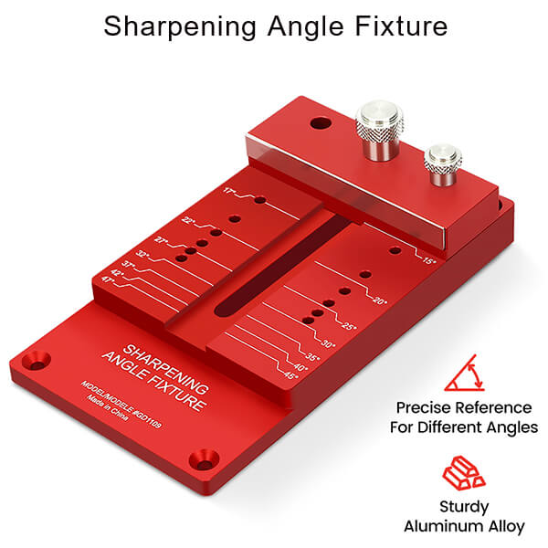 Knife Sharpening Angle Guide - Sharpen EXACT angles on edges from 10 to 45