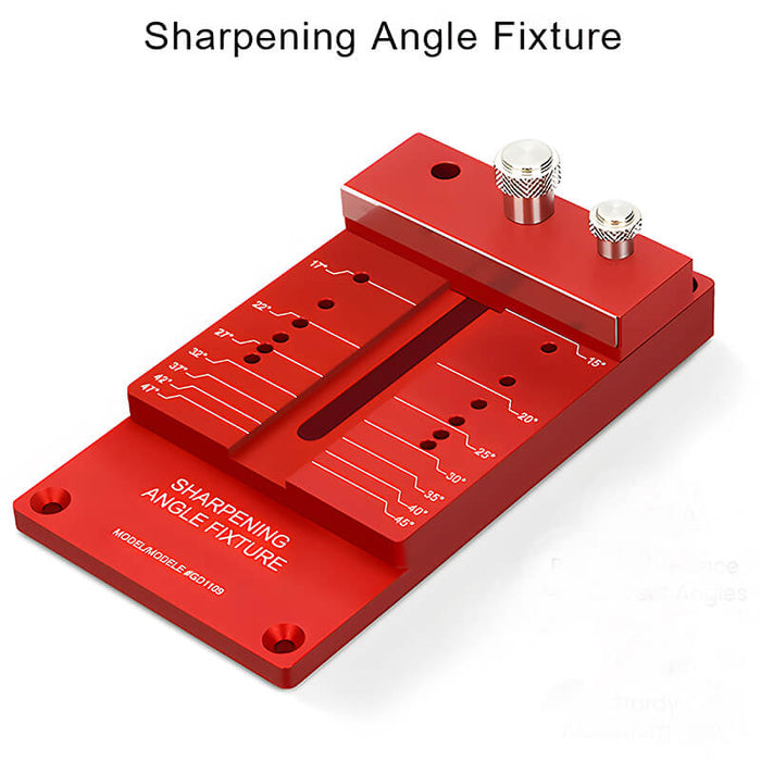 Levoite™ Sharpening System for Chisel and Plane Irons Sharpening Jig Guide