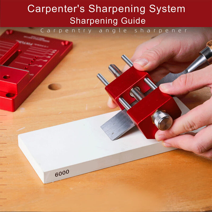 Carpenter sharpening tool sharpening system for Woodworking