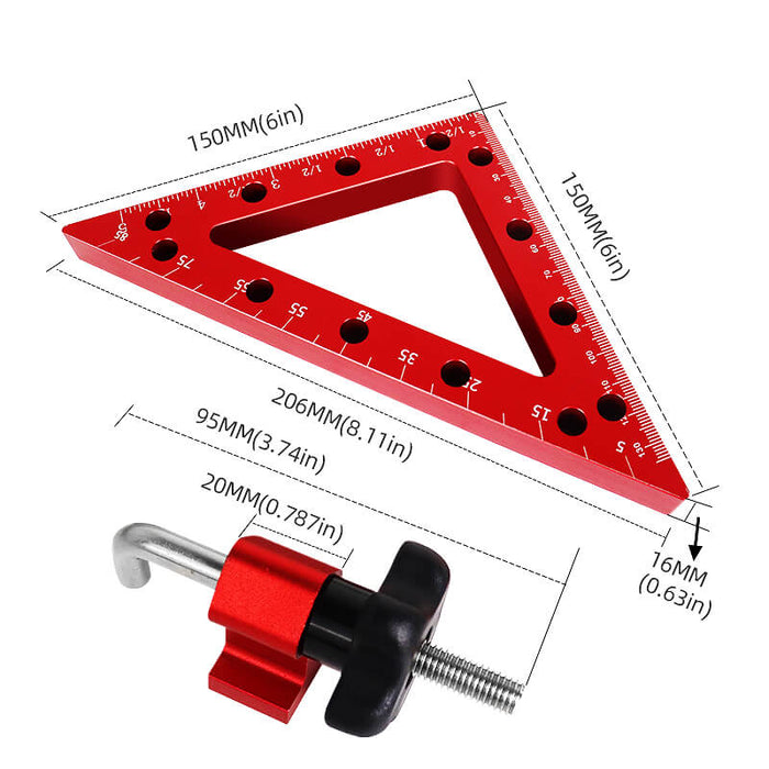 Levoite Clamping Squares Woodworking Corner Clamp Positioning Assembly Squares