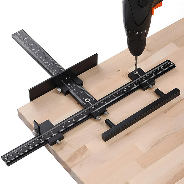 Levoite™ Pro - Pro Max Cabinet Hardware Jig Adjustable Drill Guide