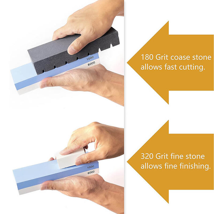 Wet Stone Flattening Stone Set