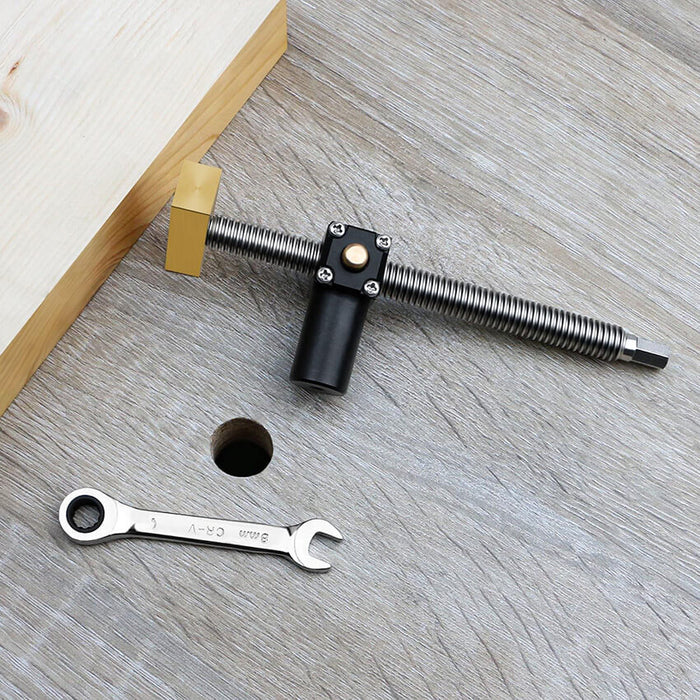 Levoite Adjustable Workbench Bench Dog Clamp, Fits 3/4“ Dog Holes and 20mm Dog Holes.