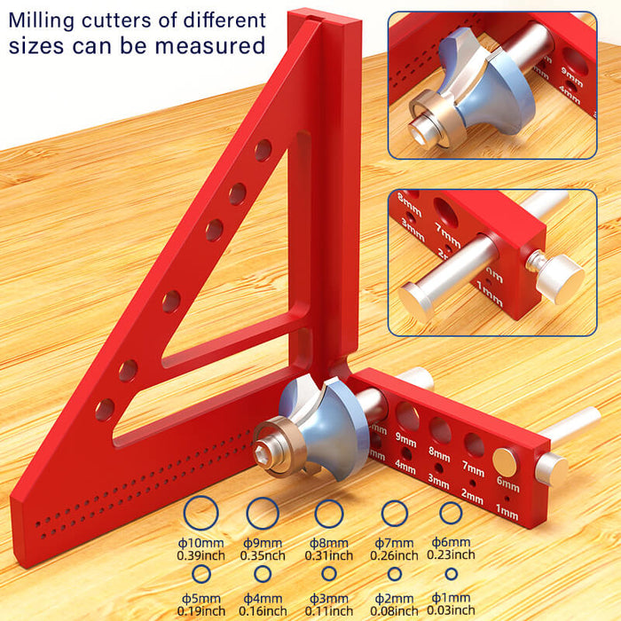 Levoite 3D Multi-Marking Square Drawing