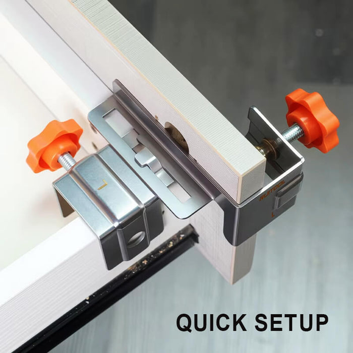 Levoite™ Drawer Front Clamps Mounting Jig Tool