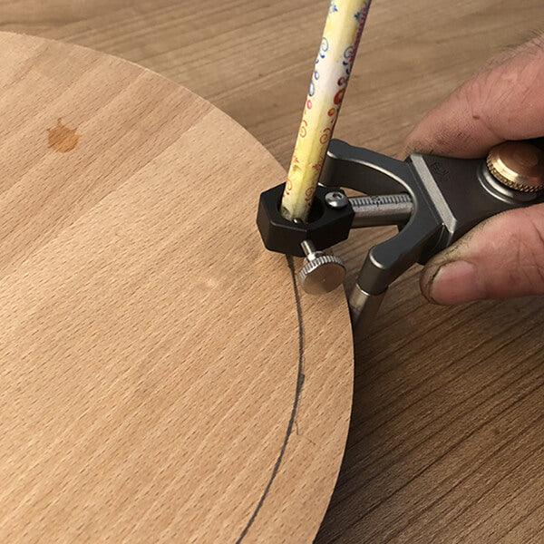 Precision Linear Arc Scriber Draw Circle Woodworking Tool — levoite