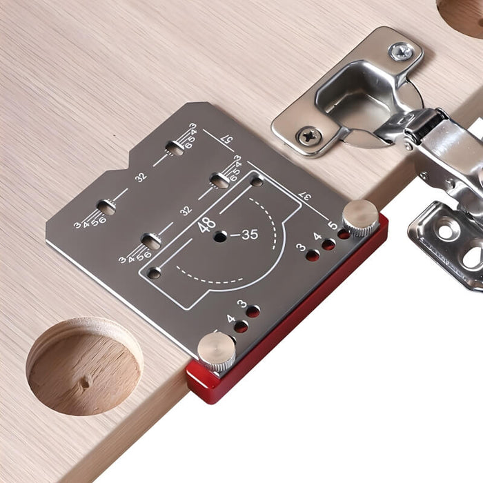 Levoite™ Concealed Hinge Template Jig 35mm Cabinet Hinge Drilling Template