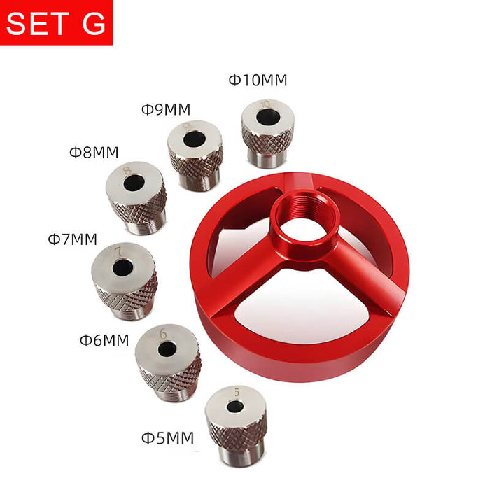 Levoite™ 90 Degree Vertical Drill Guide Jig - Aluminum